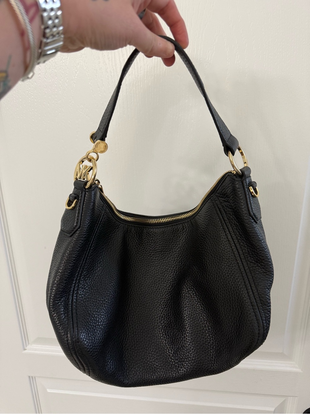 Michael Kors Leather Hobo Purse